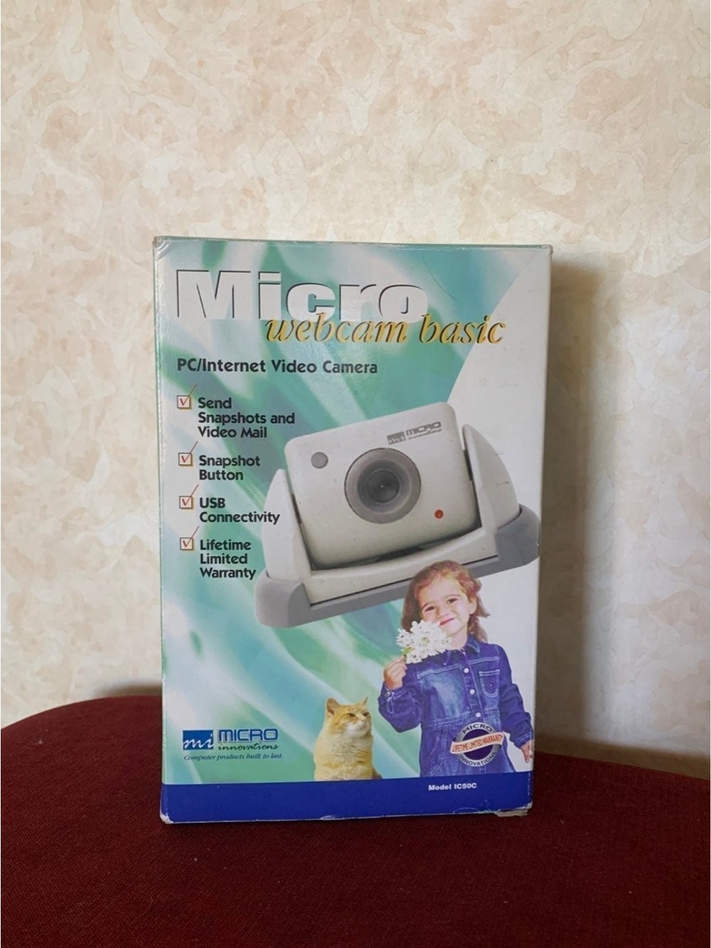 Vintage Micro Webcam Basic-Model IC50c